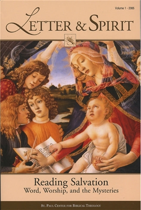 Letter & Spirit, Vol. 1: Reading Salvation