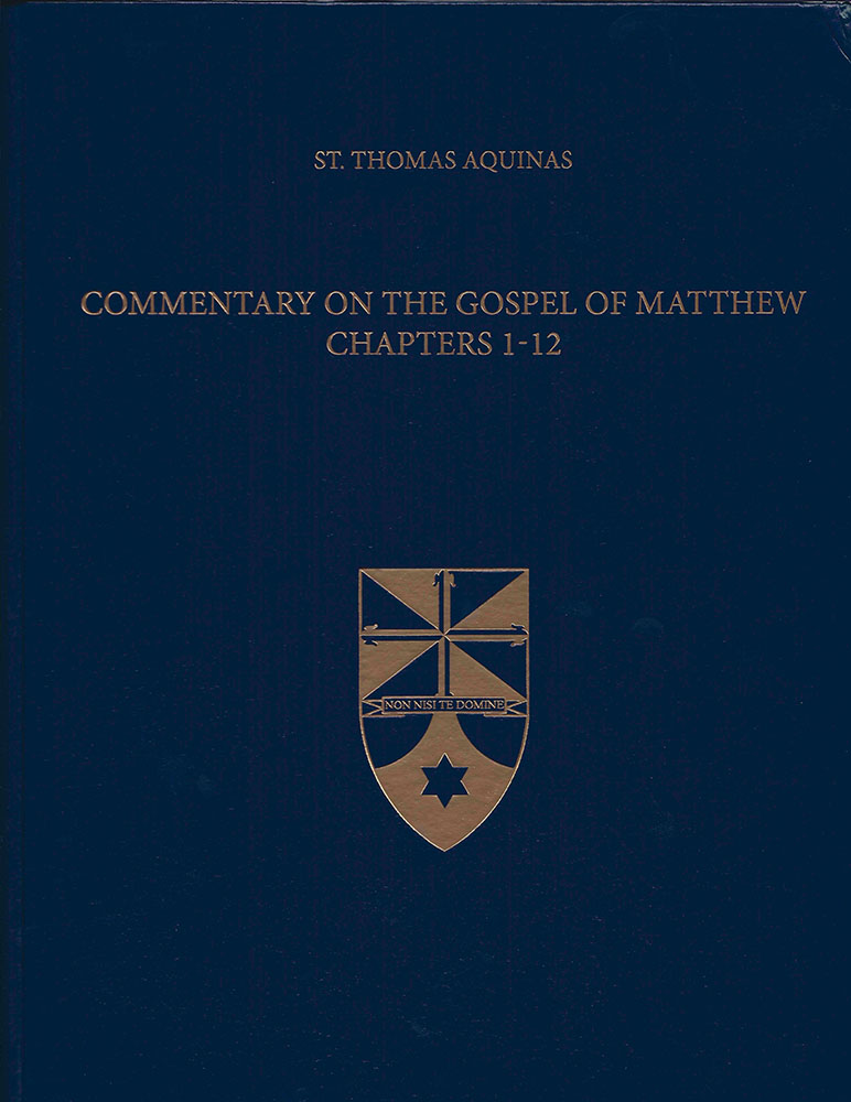 Vol. 33 Commentary on the Gospel of Matthew 1-12 (Latin-English Opera Omnia)