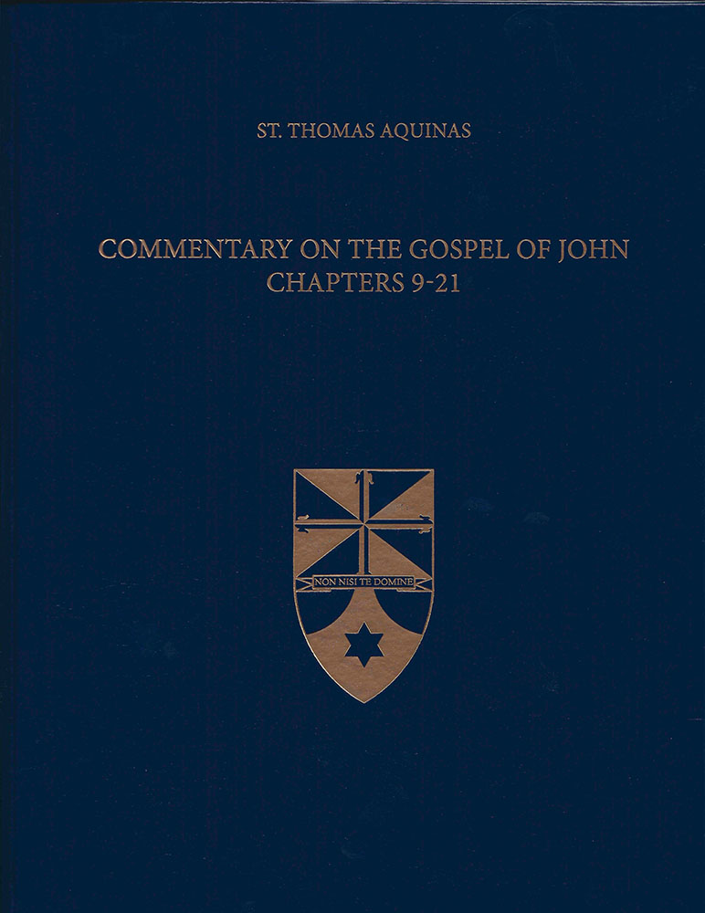 Vol. 36 Commentary on the Gospel of John 9-21 (Latin-English Opera Omnia)